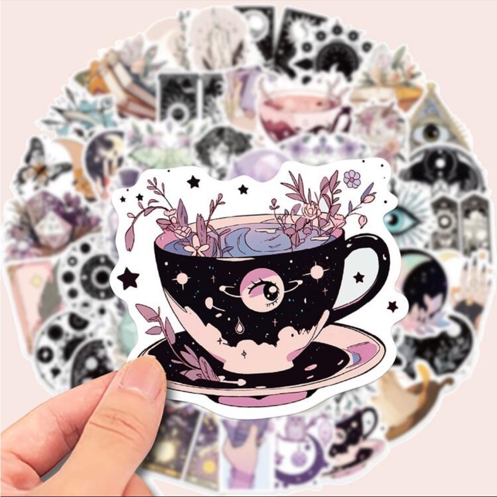 50pcs Cartoon Graffiti Stickers For Decor Mobile, Computer, Luggage, Notebook